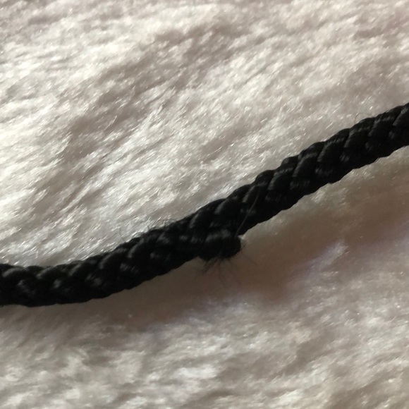 Pleated Satin black purse. - Picture 4 of 4